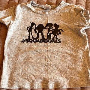 Gray Kids Graphic T-Shirt